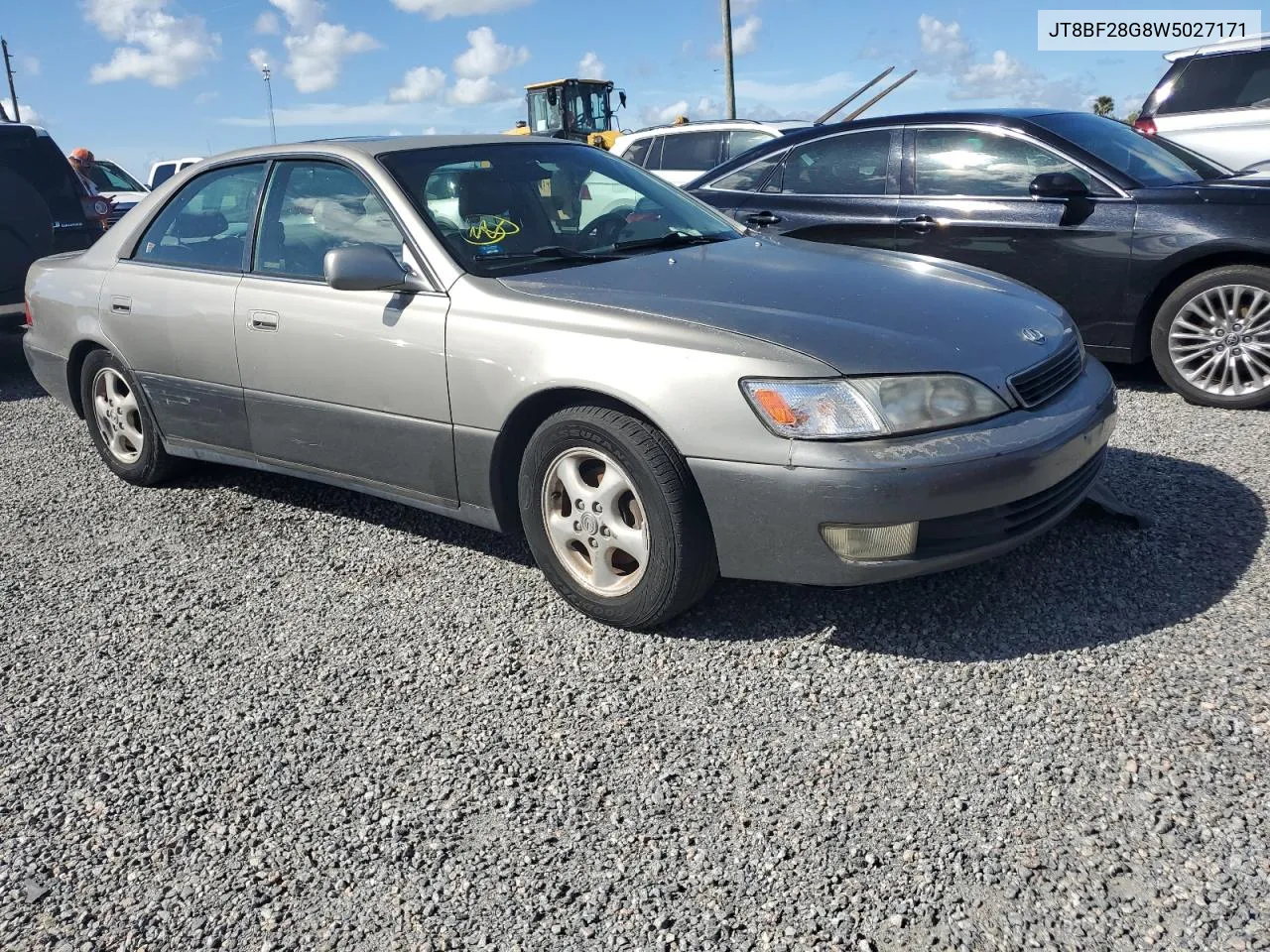 1998 Lexus Es 300 VIN: JT8BF28G8W5027171 Lot: 73979334