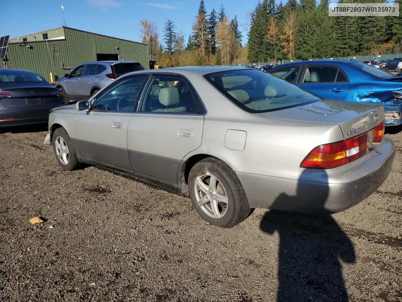 1998 Lexus Es 300 VIN: JT8BF28G7W0135973 Lot: 79391244