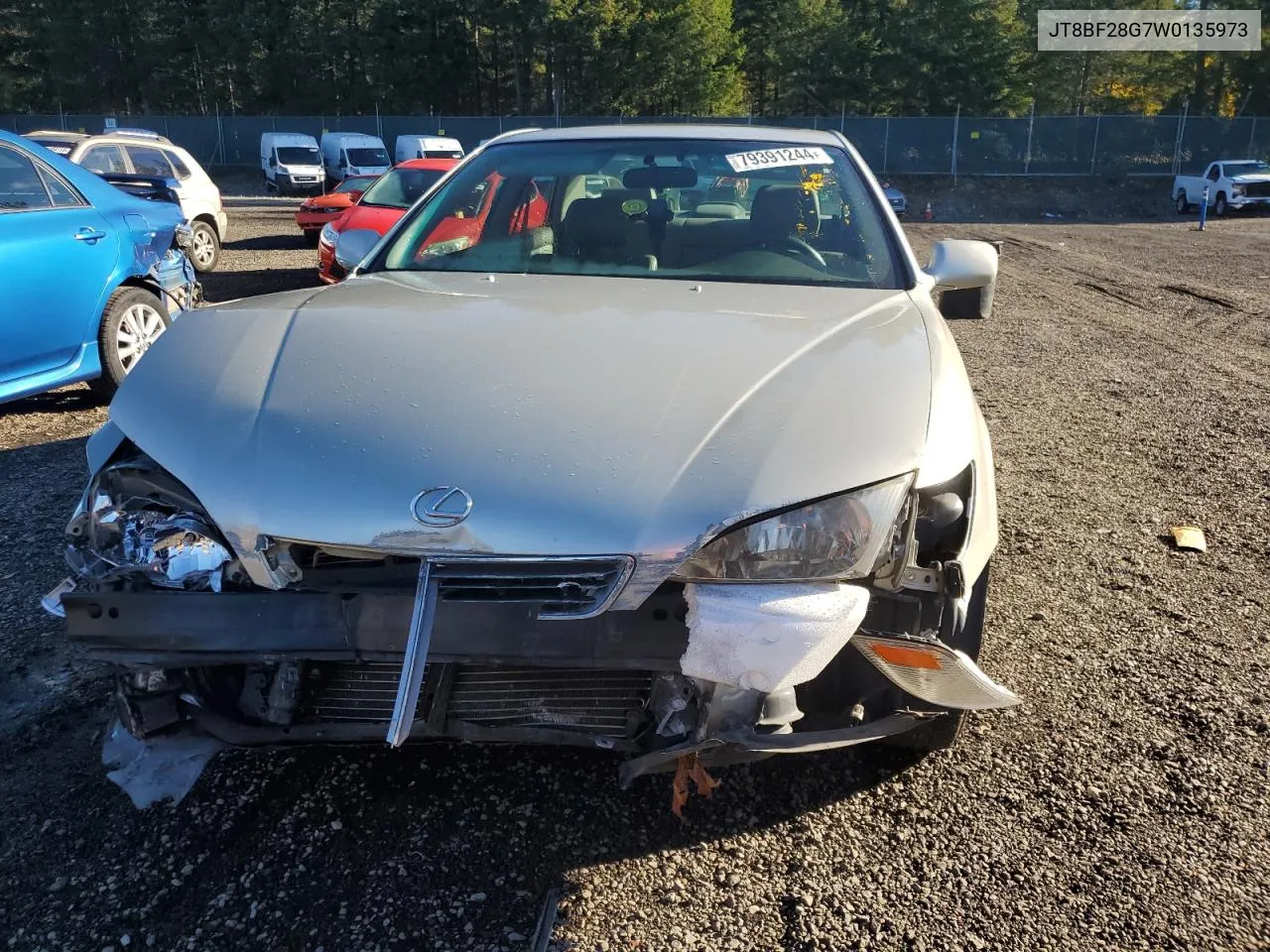 1998 Lexus Es 300 VIN: JT8BF28G7W0135973 Lot: 79391244