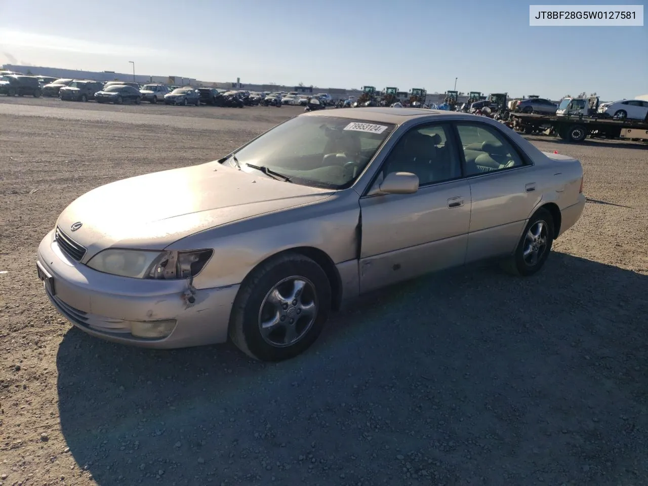 1998 Lexus Es 300 VIN: JT8BF28G5W0127581 Lot: 79953124