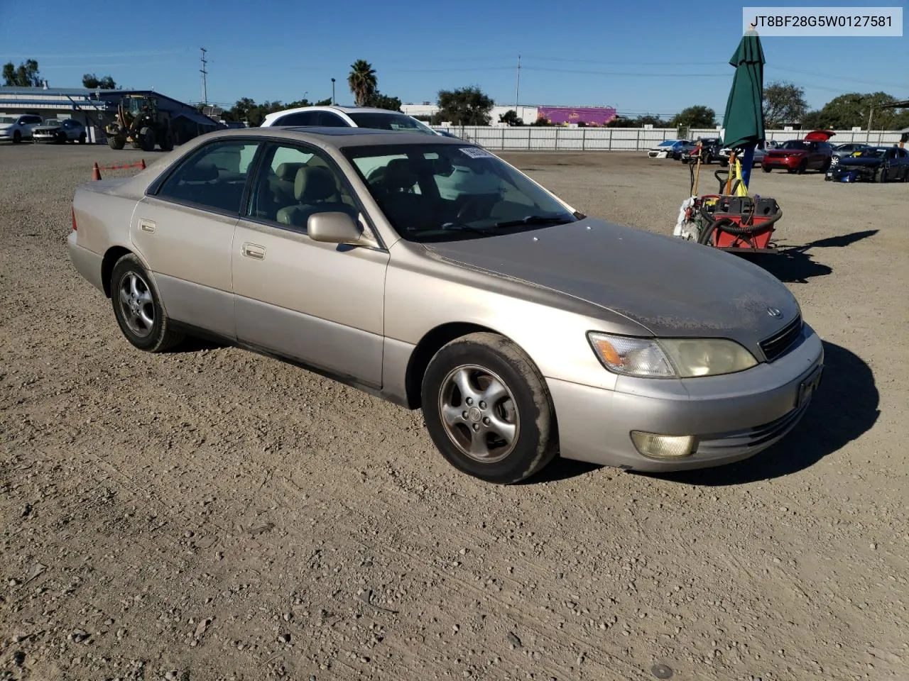 1998 Lexus Es 300 VIN: JT8BF28G5W0127581 Lot: 79953124