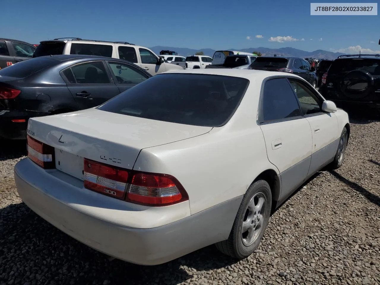 1999 Lexus Es 300 VIN: JT8BF28G2X0233827 Lot: 68060004