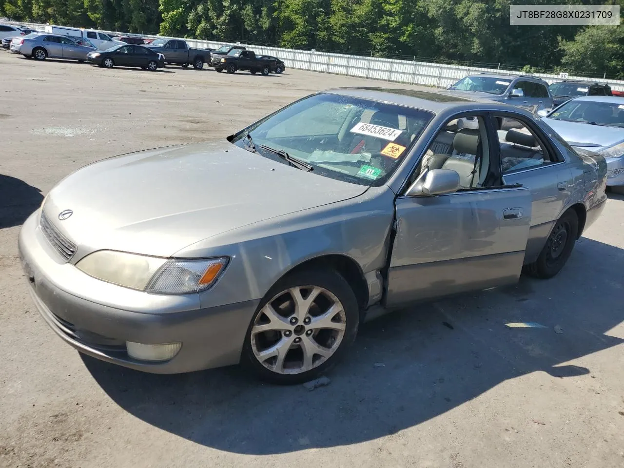 1999 Lexus Es 300 VIN: JT8BF28G8X0231709 Lot: 68453624