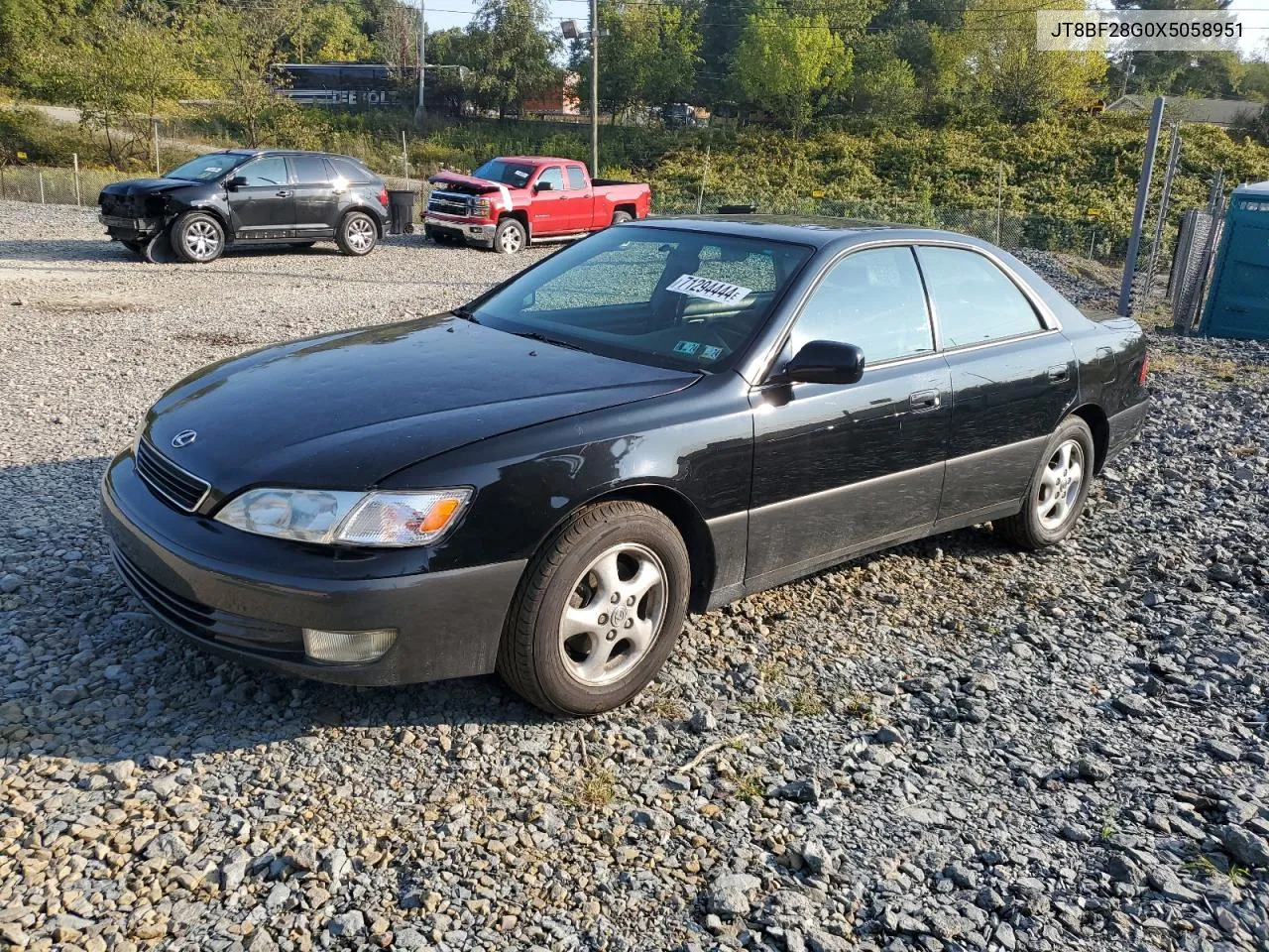 1999 Lexus Es 300 VIN: JT8BF28G0X5058951 Lot: 71294444