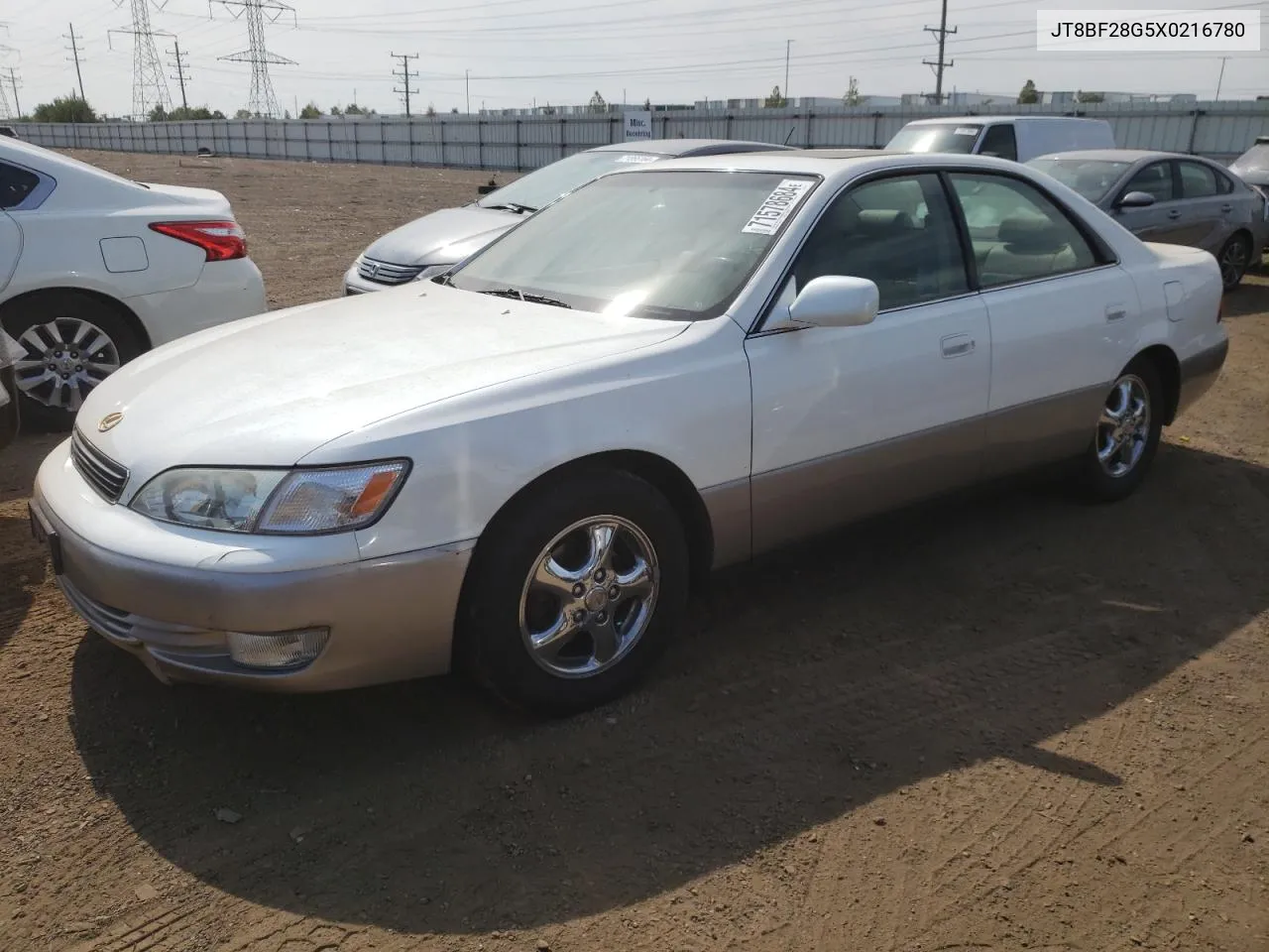 1999 Lexus Es 300 VIN: JT8BF28G5X0216780 Lot: 71578684