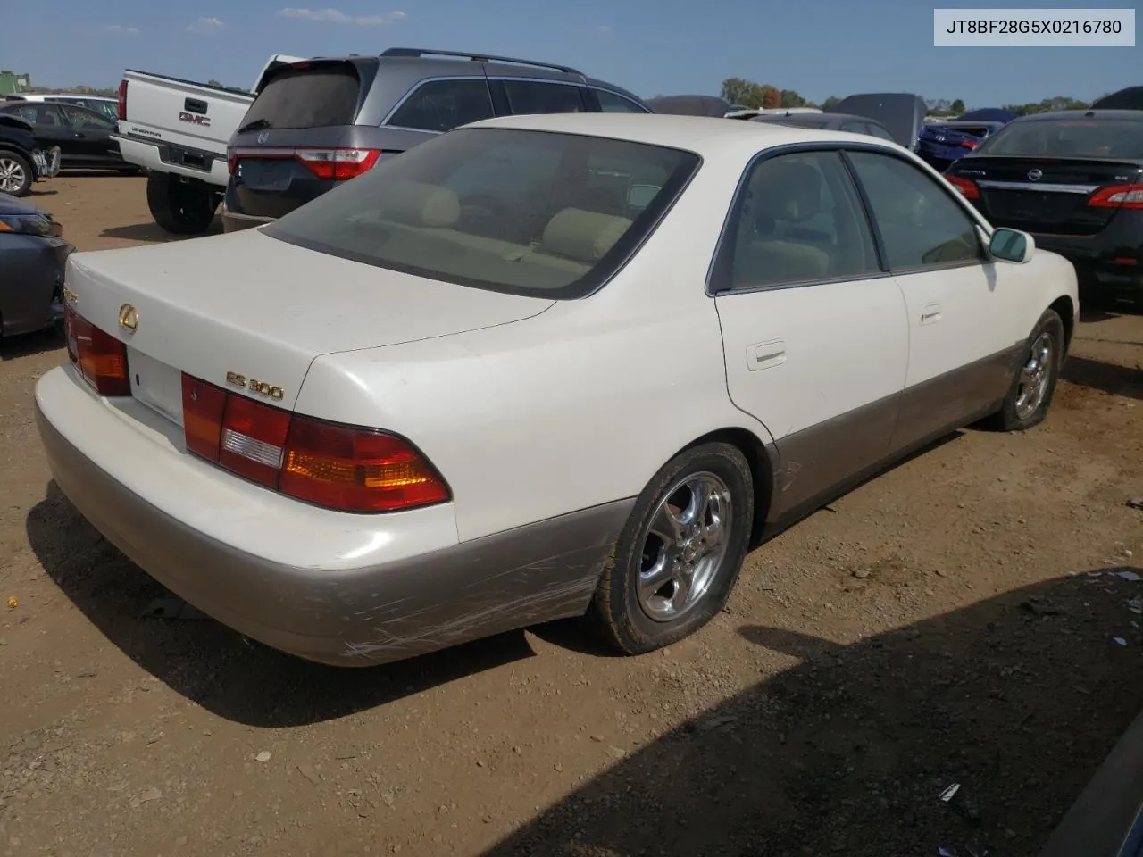 1999 Lexus Es 300 VIN: JT8BF28G5X0216780 Lot: 71578684