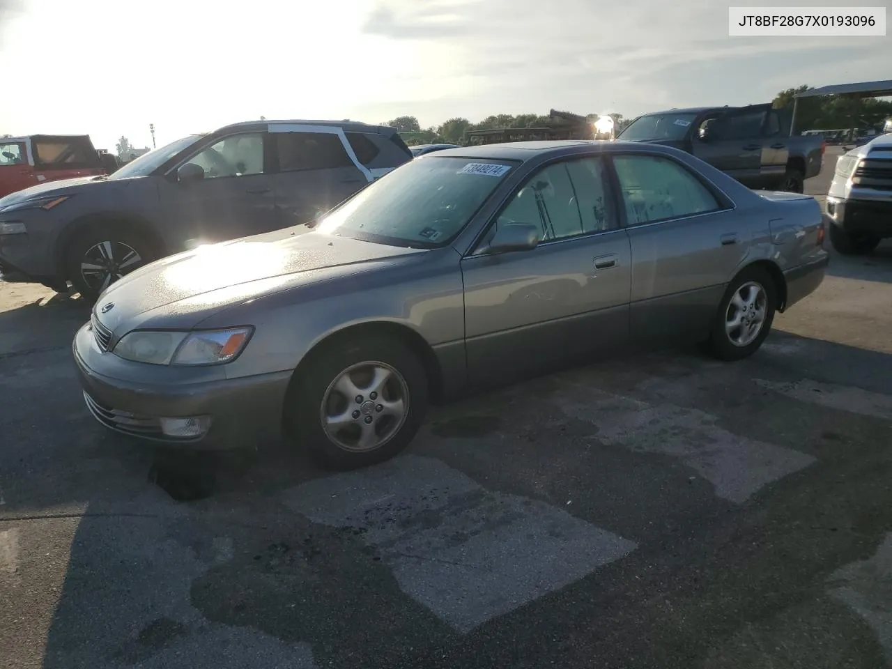 1999 Lexus Es 300 VIN: JT8BF28G7X0193096 Lot: 73849274