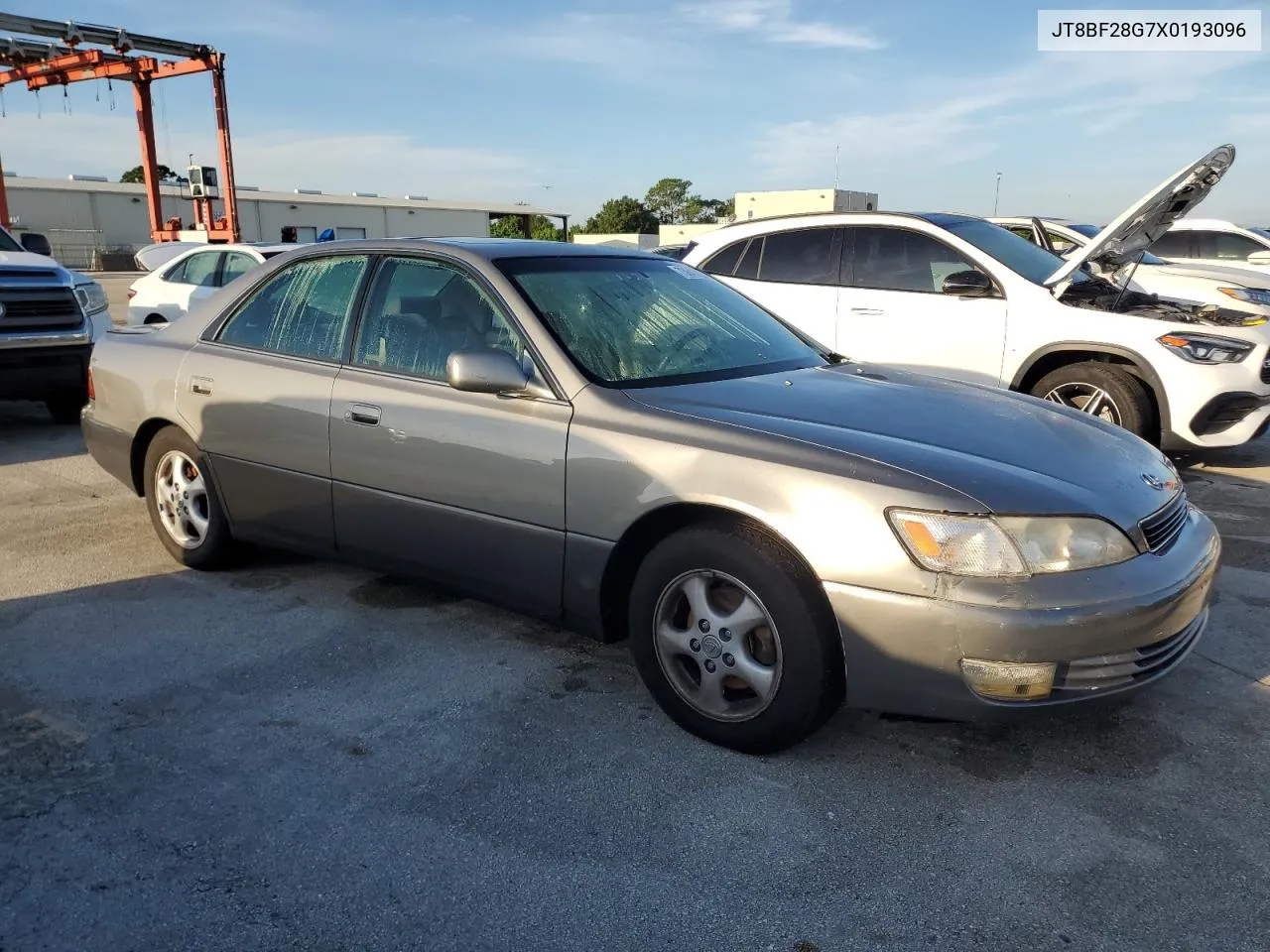 1999 Lexus Es 300 VIN: JT8BF28G7X0193096 Lot: 73849274