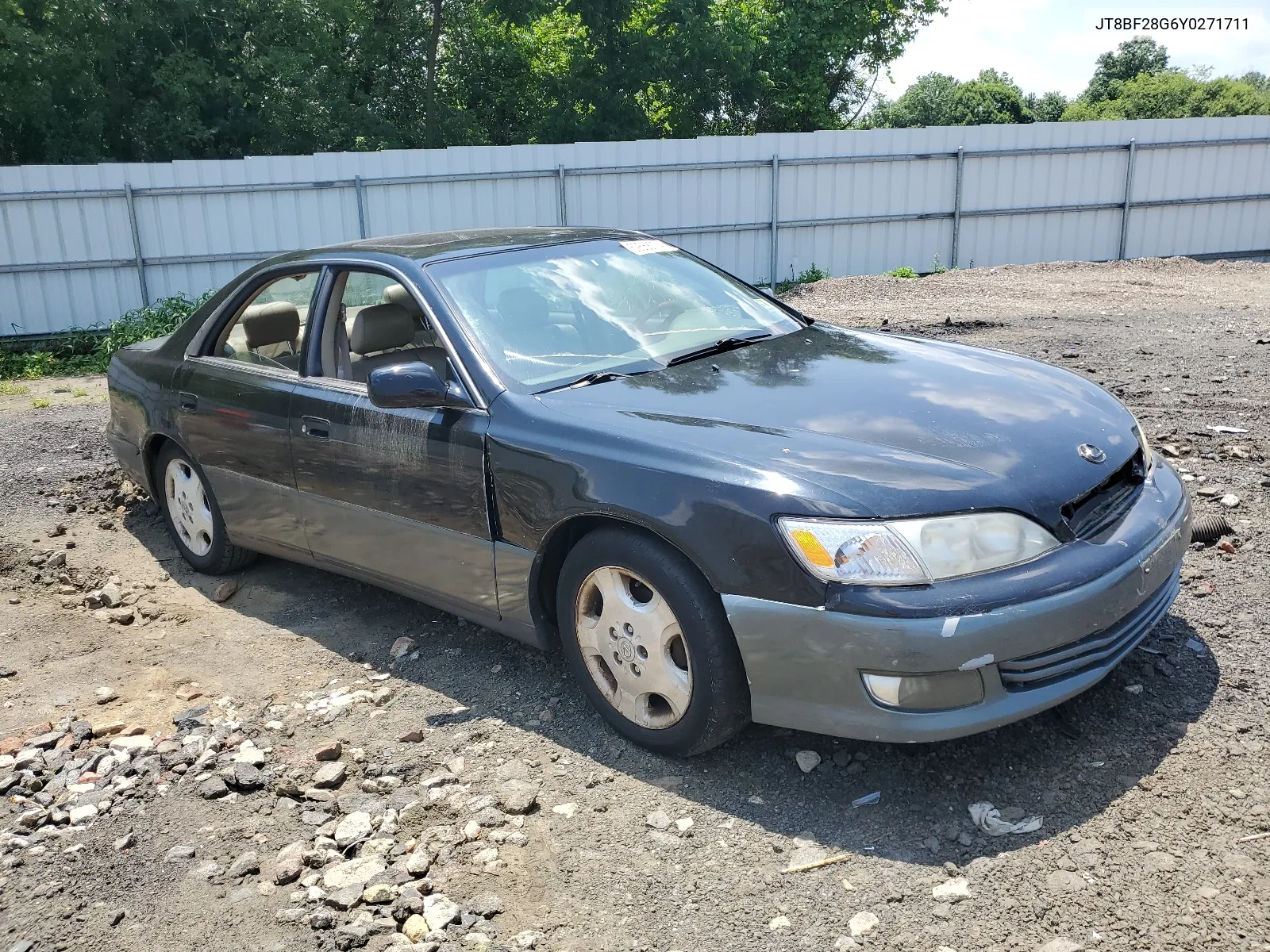 2000 Lexus Es 300 VIN: JT8BF28G6Y0271711 Lot: 59568774