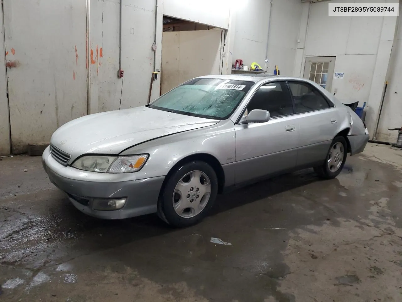 2000 Lexus Es 300 VIN: JT8BF28G5Y5089744 Lot: 71401914