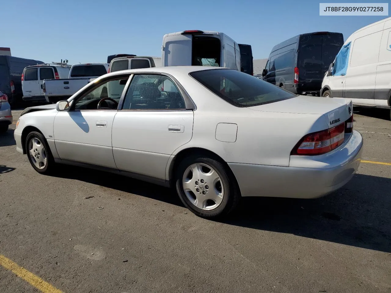 2000 Lexus Es 300 VIN: JT8BF28G9Y0277258 Lot: 73768694