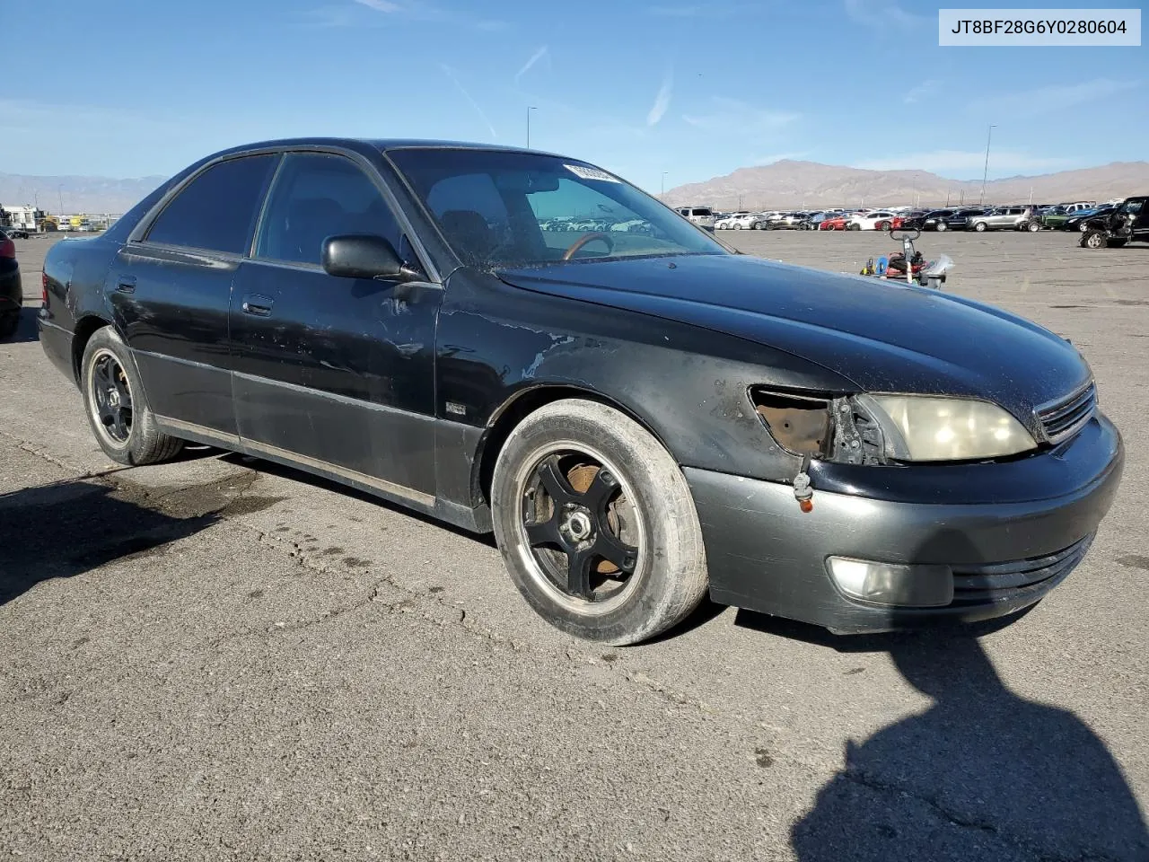 2000 Lexus Es 300 VIN: JT8BF28G6Y0280604 Lot: 76639284