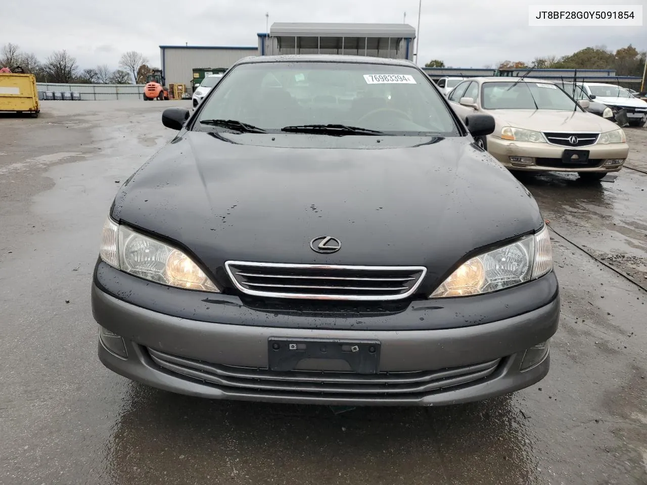 2000 Lexus Es 300 VIN: JT8BF28G0Y5091854 Lot: 76983394