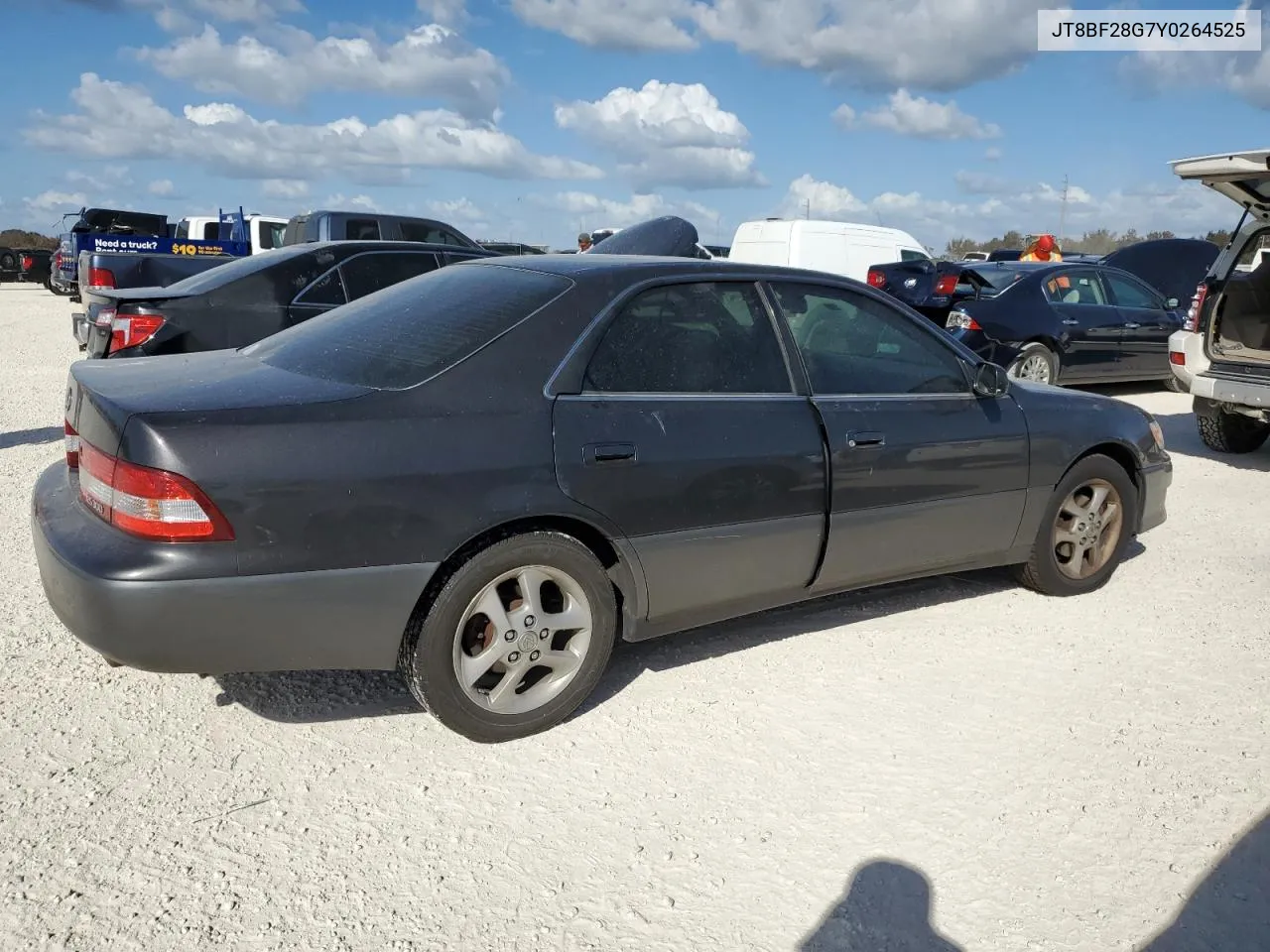 2000 Lexus Es 300 VIN: JT8BF28G7Y0264525 Lot: 77267234