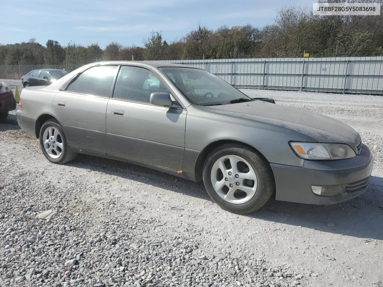 2000 Lexus Es 300 VIN: JT8BF28G5Y5083698 Lot: 77677754