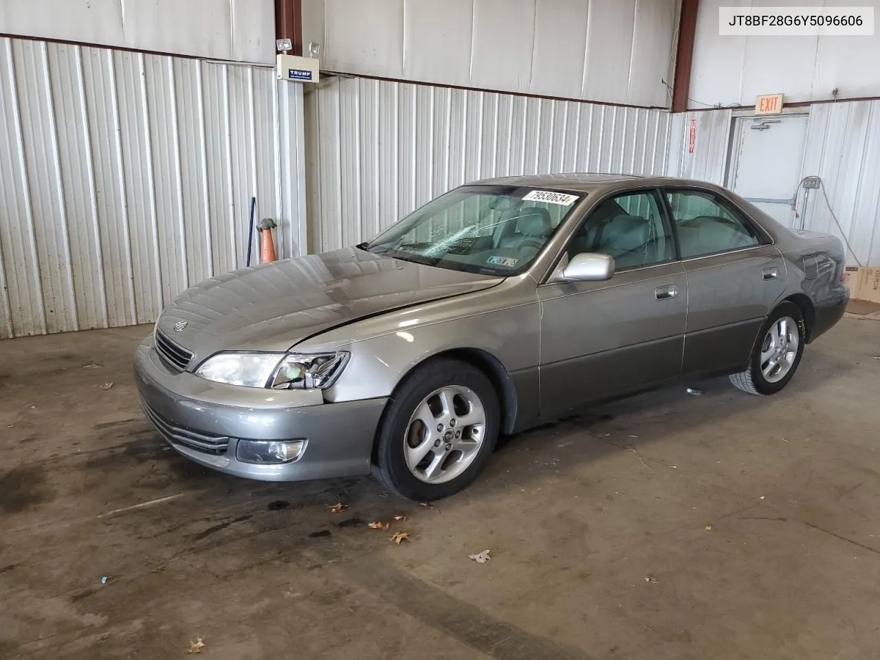 2000 Lexus Es 300 VIN: JT8BF28G6Y5096606 Lot: 79530634