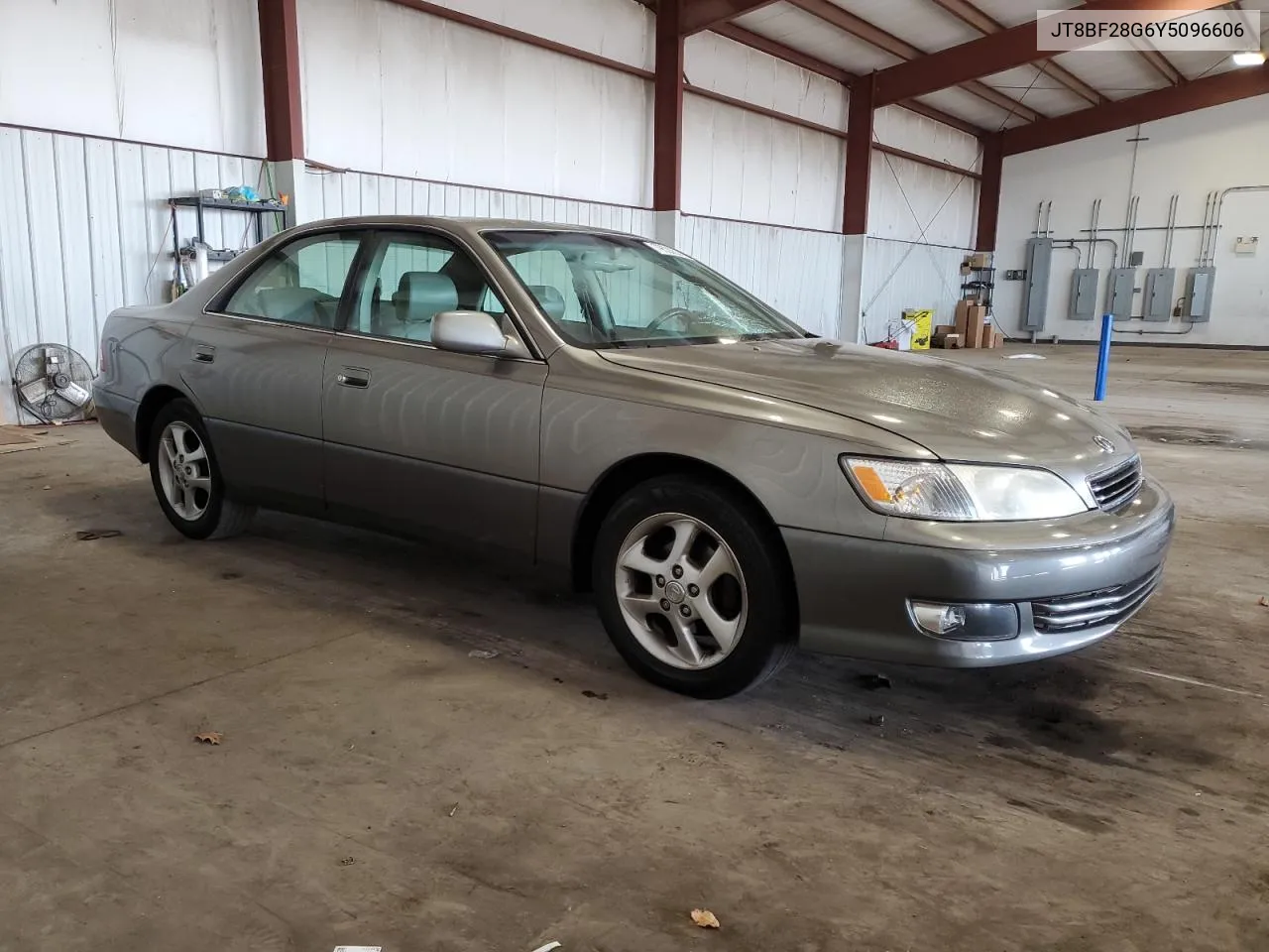 2000 Lexus Es 300 VIN: JT8BF28G6Y5096606 Lot: 79530634