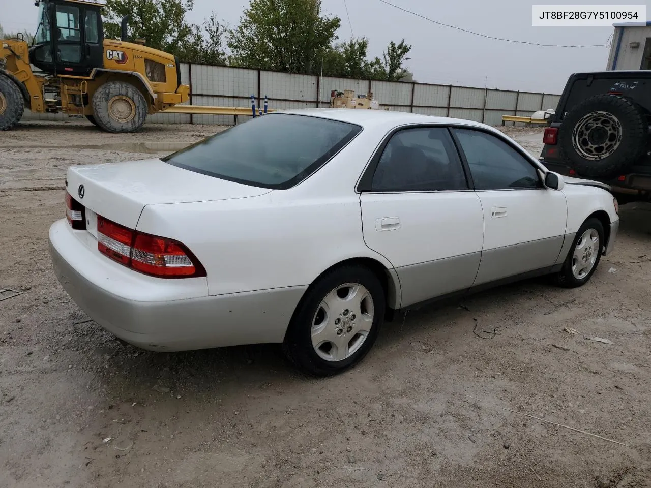 2000 Lexus Es 300 VIN: JT8BF28G7Y5100954 Lot: 79890934