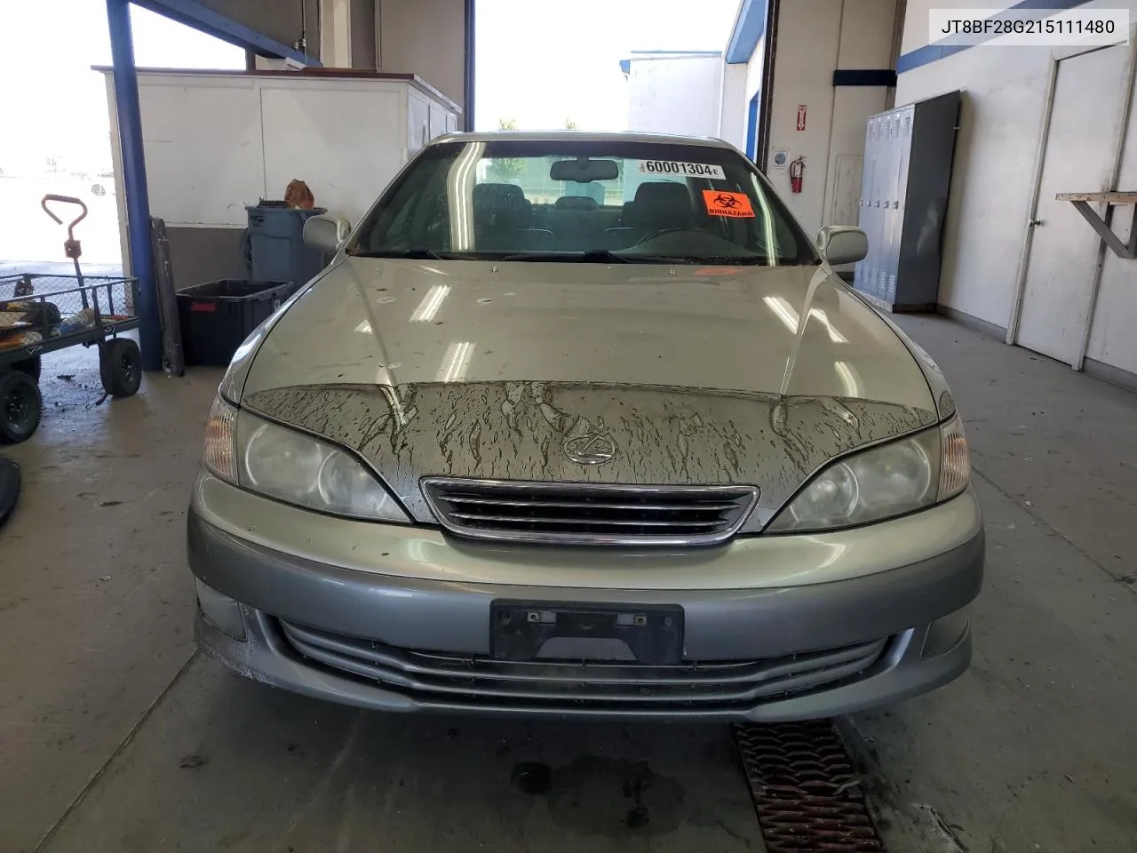 2001 Lexus Es 300 VIN: JT8BF28G215111480 Lot: 60001304