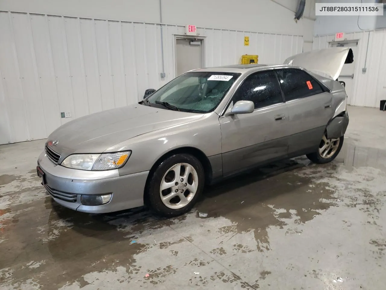 2001 Lexus Es 300 VIN: JT8BF28G315111536 Lot: 71385394