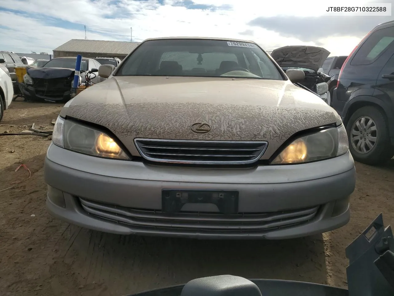 2001 Lexus Es 300 VIN: JT8BF28G710322588 Lot: 76299414