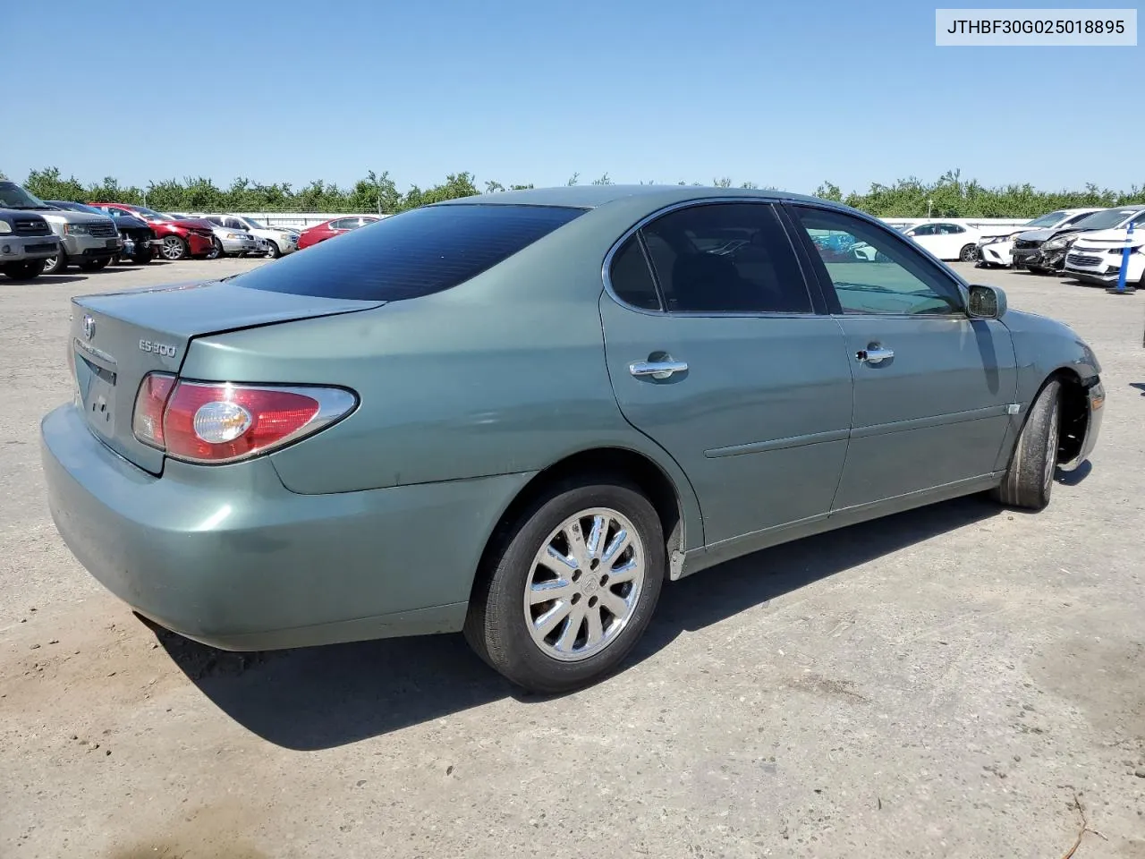 2002 Lexus Es 300 VIN: JTHBF30G025018895 Lot: 54592844