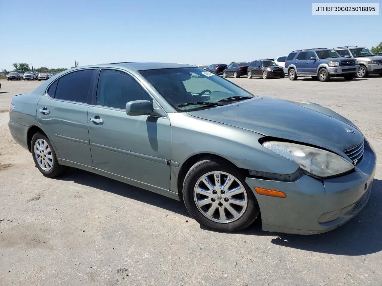 2002 Lexus Es 300 VIN: JTHBF30G025018895 Lot: 54592844