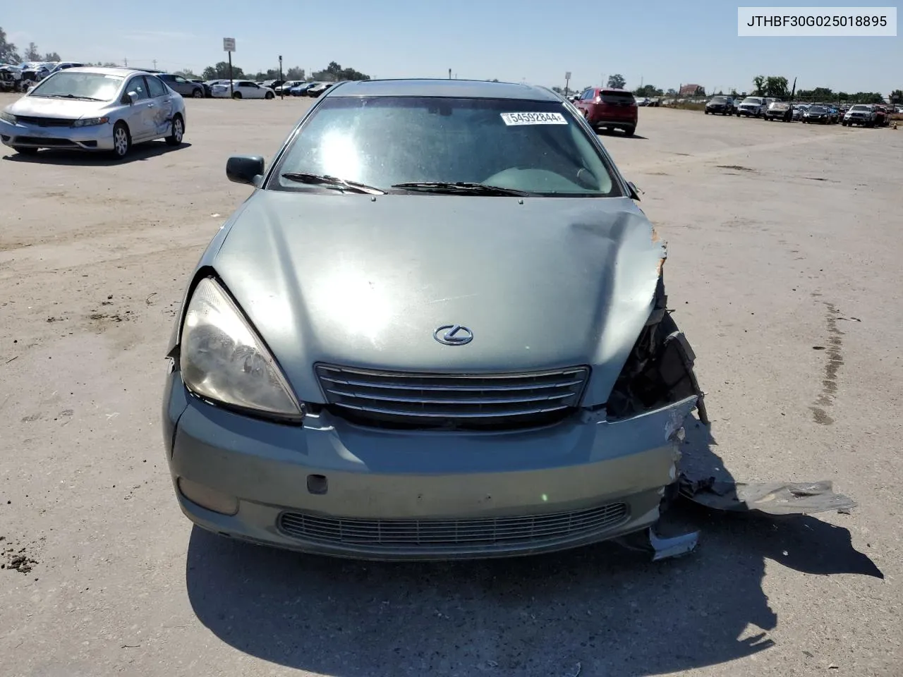 2002 Lexus Es 300 VIN: JTHBF30G025018895 Lot: 54592844