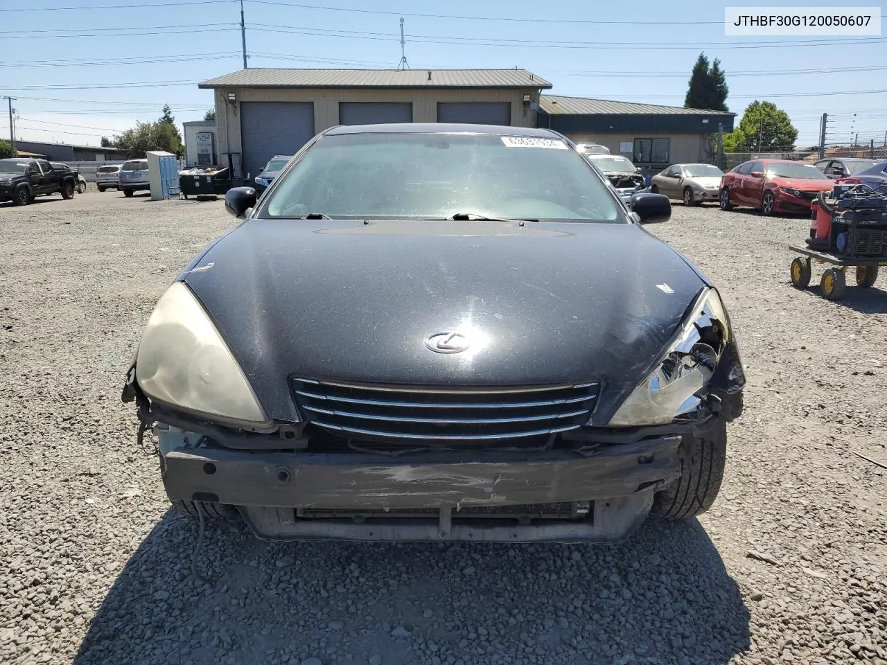 2002 Lexus Es 300 VIN: JTHBF30G120050607 Lot: 63631934