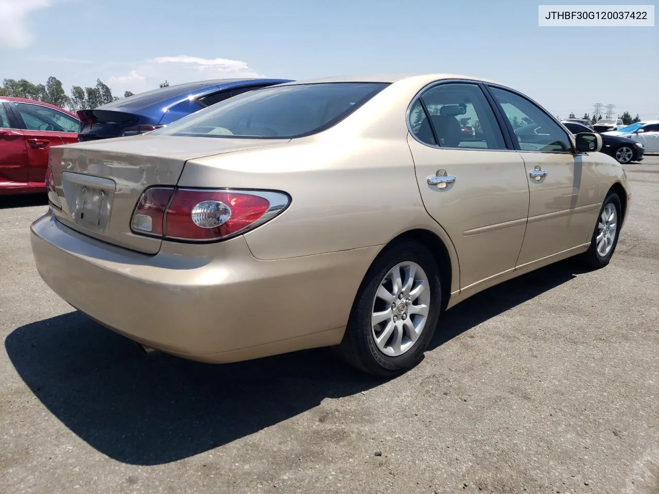 2002 Lexus Es 300 VIN: JTHBF30G120037422 Lot: 64173624