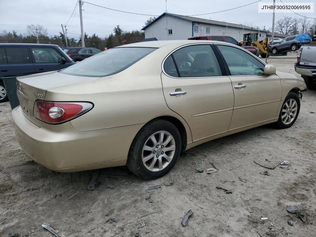 2002 Lexus Es 300 VIN: JTHBF30G520069595 Lot: 66851944