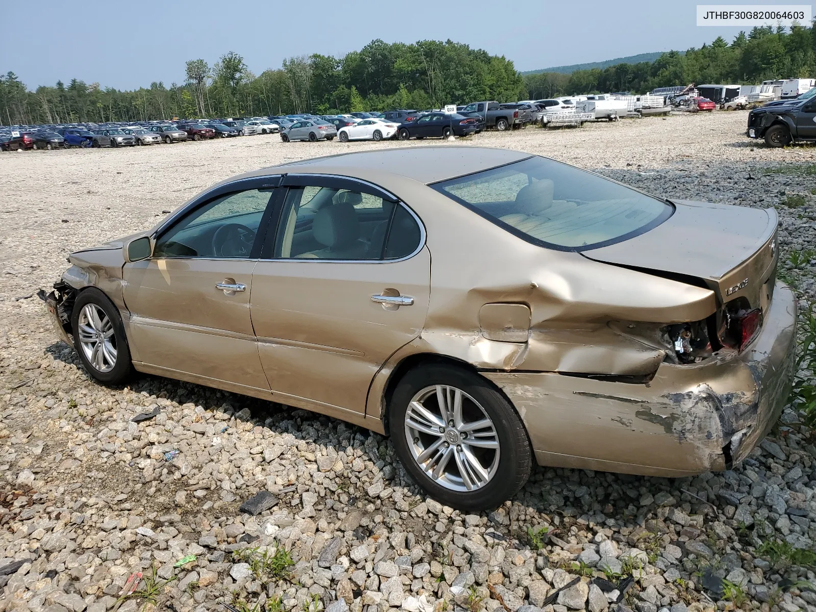 2002 Lexus Es 300 VIN: JTHBF30G820064603 Lot: 67063824