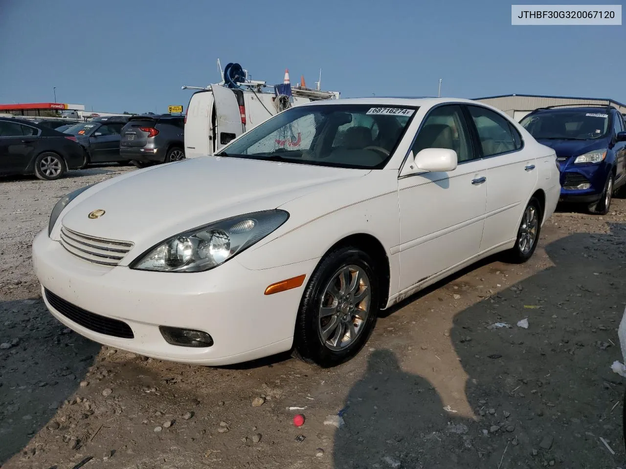 2002 Lexus Es 300 VIN: JTHBF30G320067120 Lot: 68716274