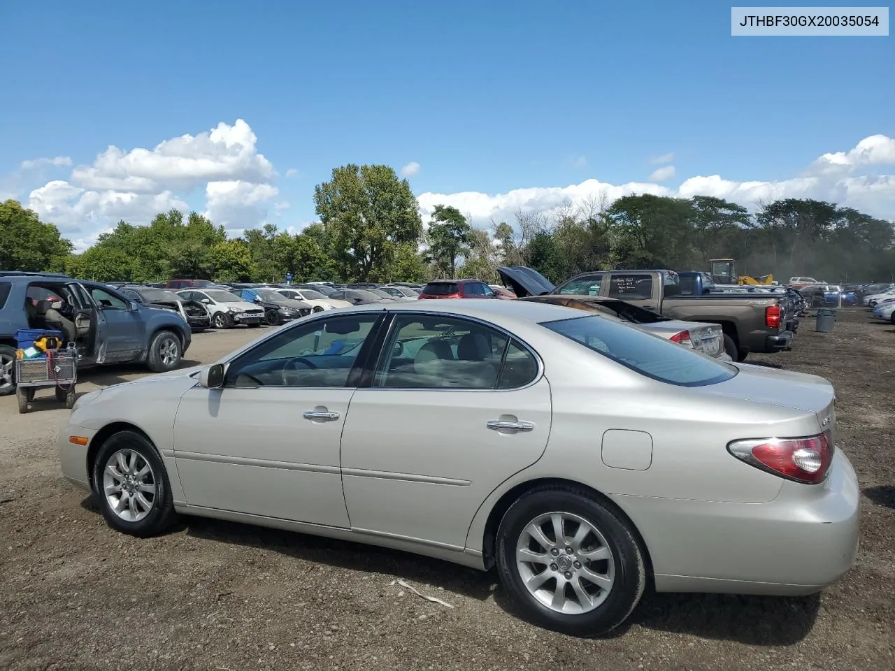 2002 Lexus Es 300 VIN: JTHBF30GX20035054 Lot: 70365064