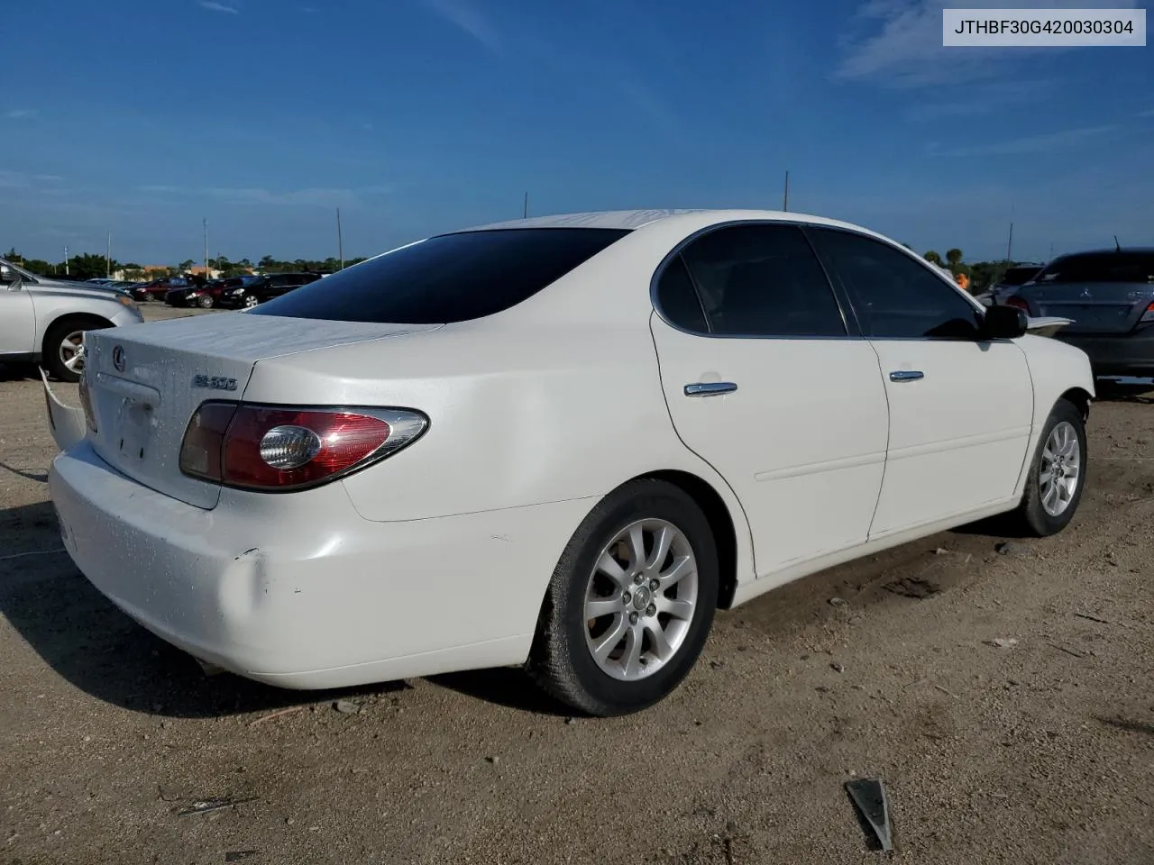 2002 Lexus Es 300 VIN: JTHBF30G420030304 Lot: 70426974