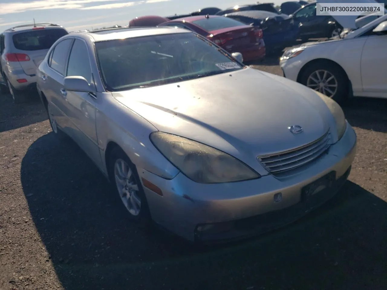 2002 Lexus Es 300 VIN: JTHBF30G220083874 Lot: 72960324