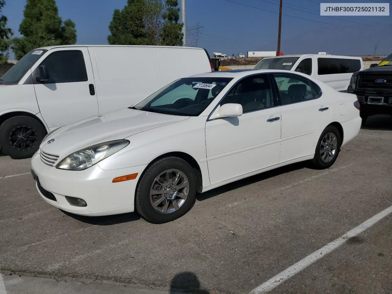 2002 Lexus Es 300 VIN: JTHBF30G725021132 Lot: 73130694