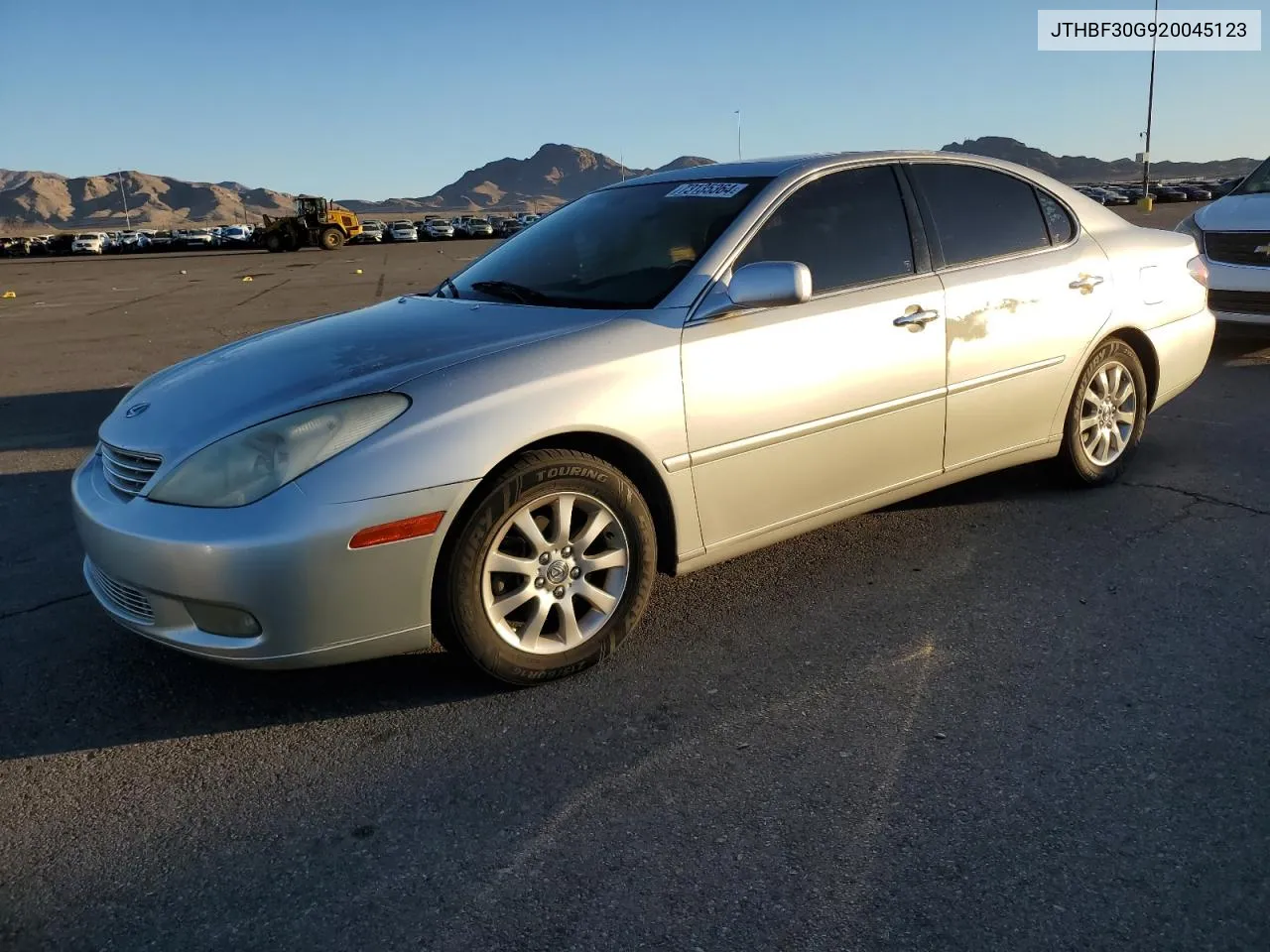 2002 Lexus Es 300 VIN: JTHBF30G920045123 Lot: 73135364