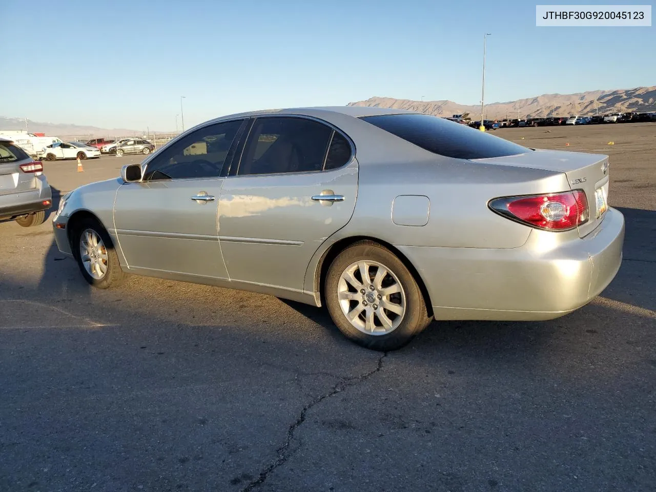 2002 Lexus Es 300 VIN: JTHBF30G920045123 Lot: 73135364