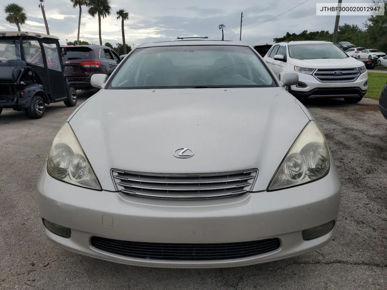 2002 Lexus Es 300 VIN: JTHBF30G020012947 Lot: 74689514