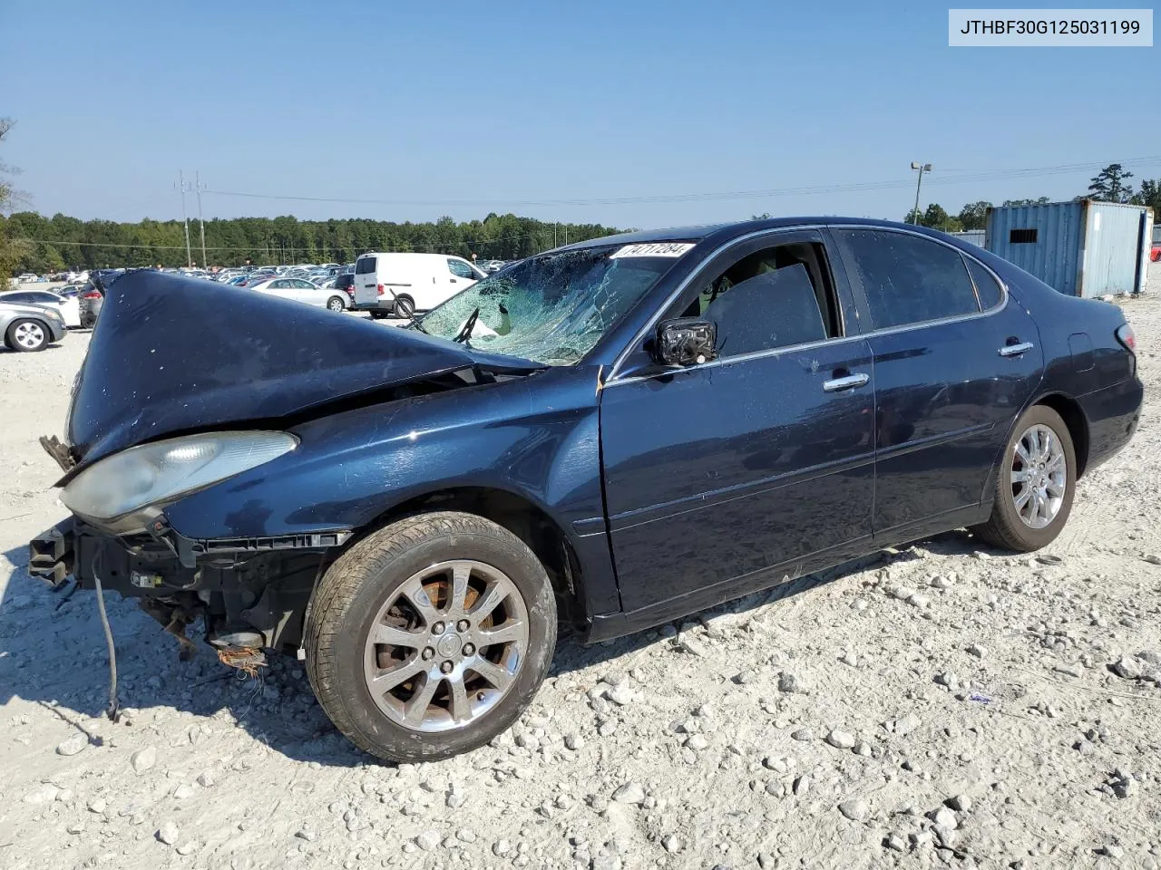 2002 Lexus Es 300 VIN: JTHBF30G125031199 Lot: 74717284