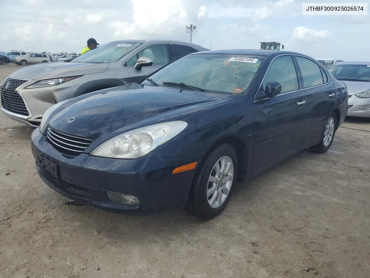 2002 Lexus Es 300 VIN: JTHBF30G925026574 Lot: 75302184