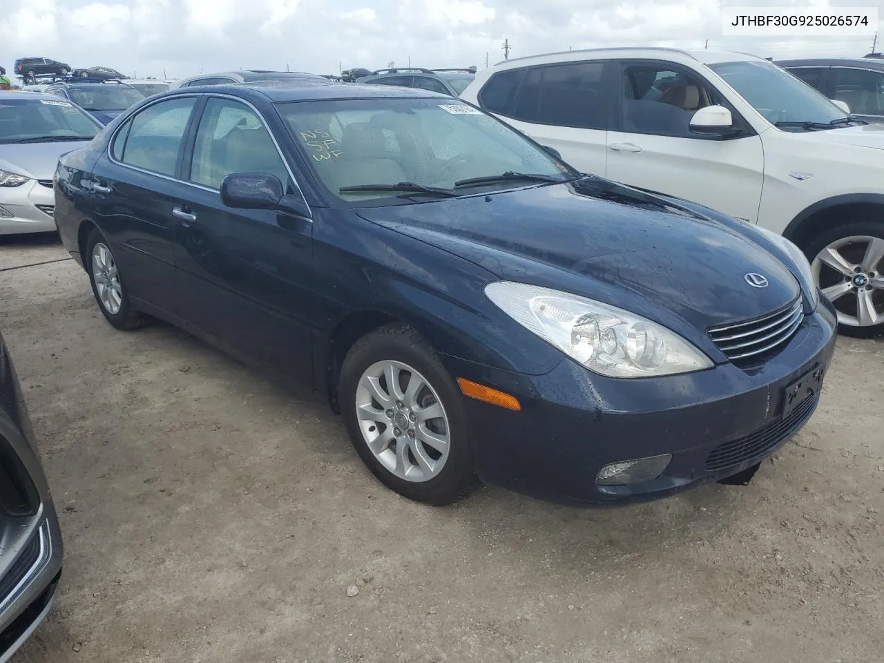 2002 Lexus Es 300 VIN: JTHBF30G925026574 Lot: 75302184