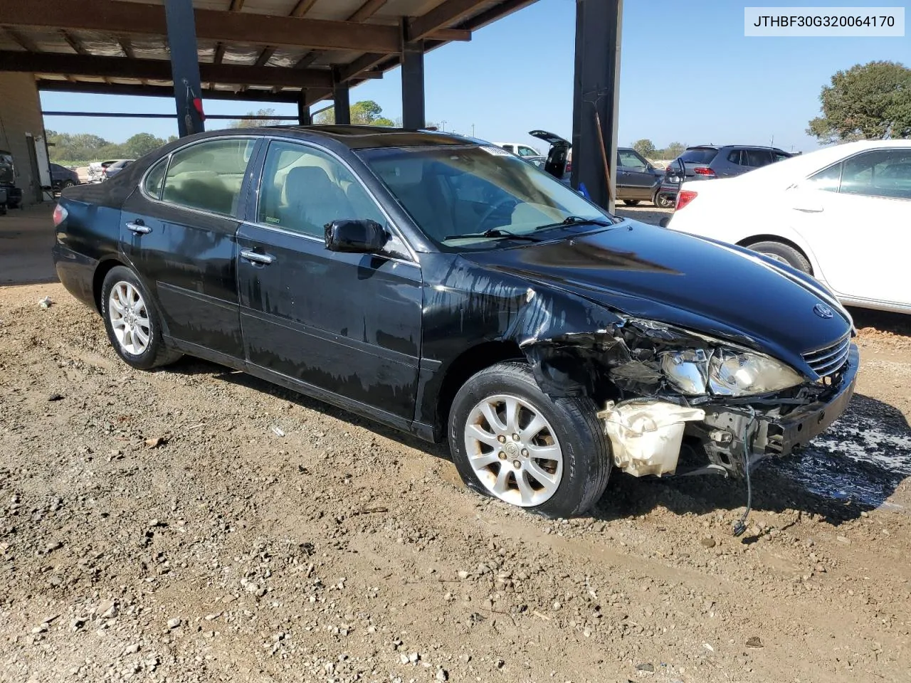 2002 Lexus Es 300 VIN: JTHBF30G320064170 Lot: 77689384