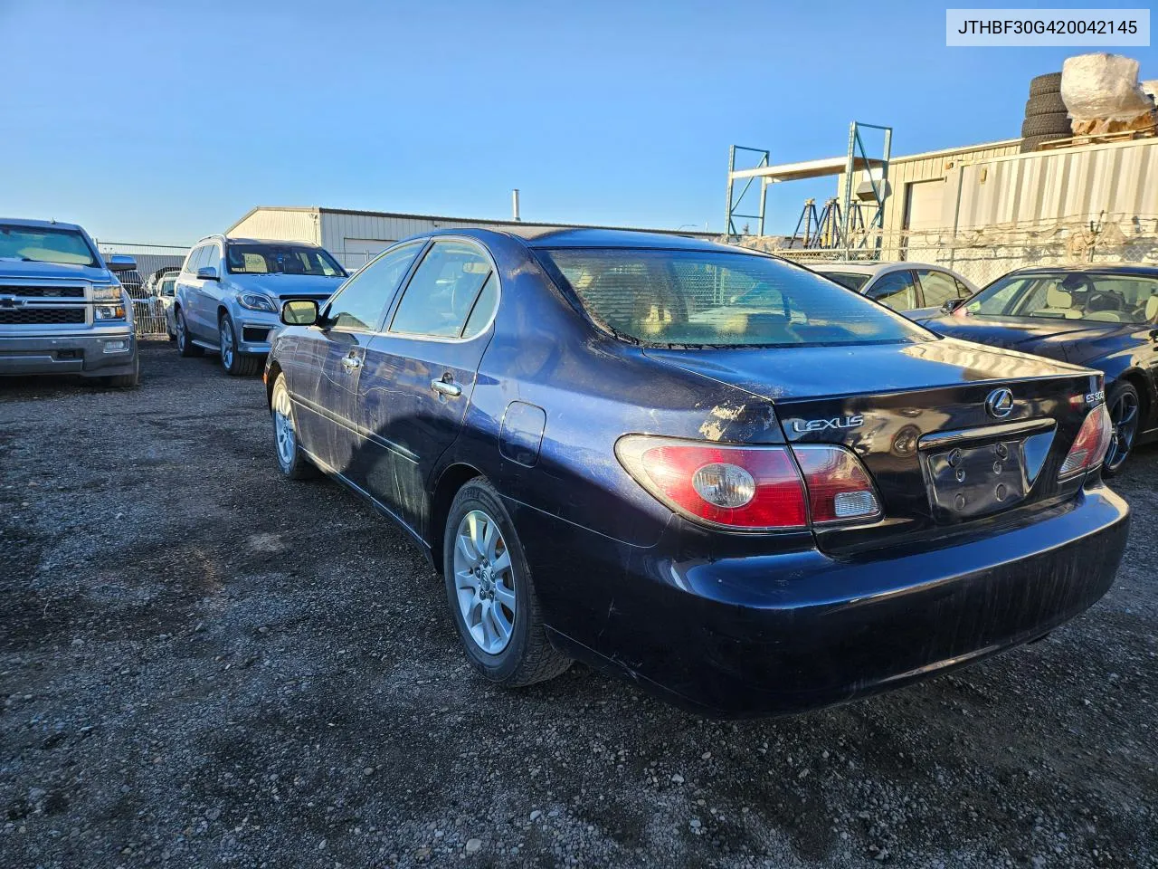 2002 Lexus Es 300 VIN: JTHBF30G420042145 Lot: 77895514