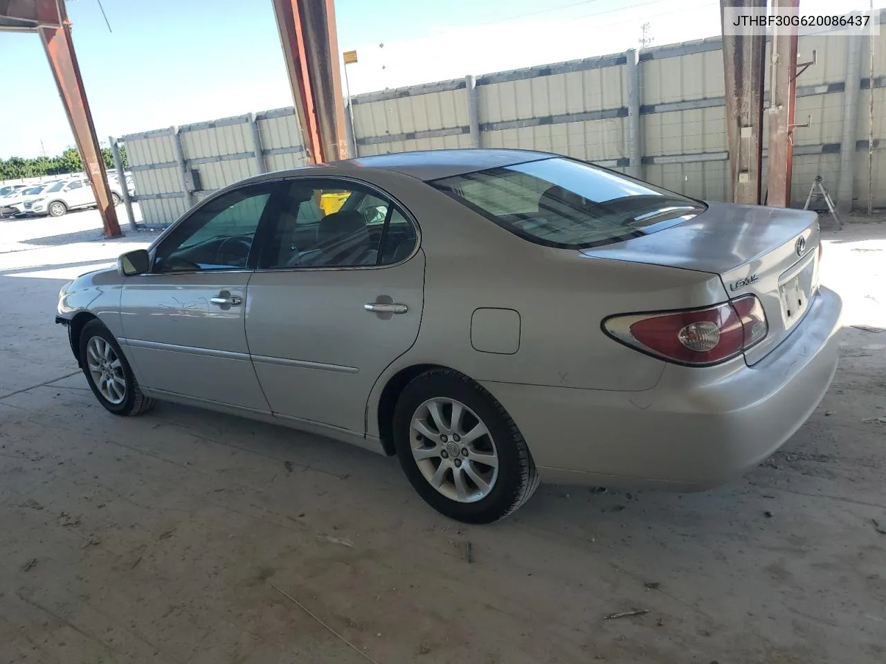 2002 Lexus Es 300 VIN: JTHBF30G620086437 Lot: 77966214