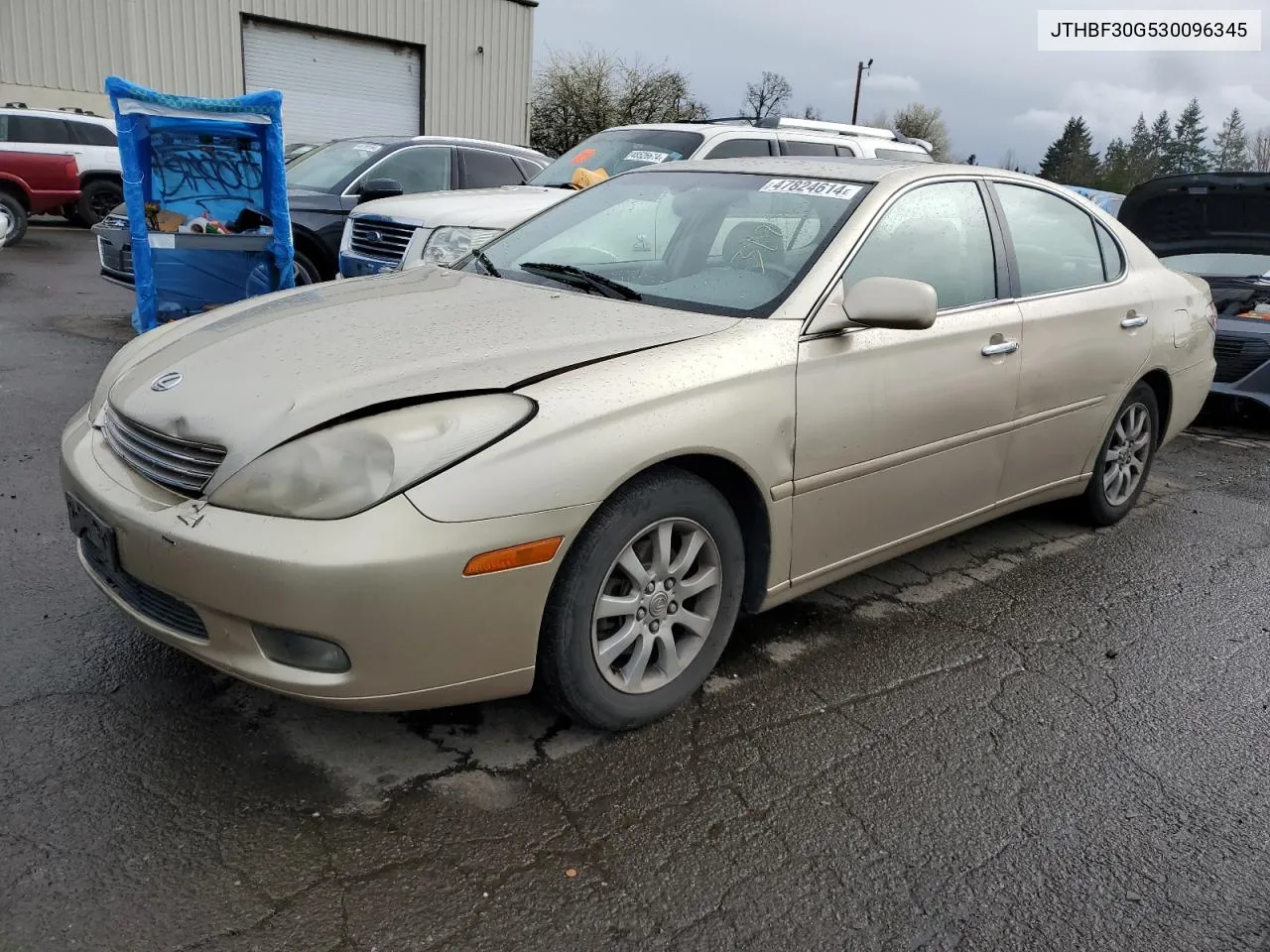 2003 Lexus Es 300 VIN: JTHBF30G530096345 Lot: 47824614