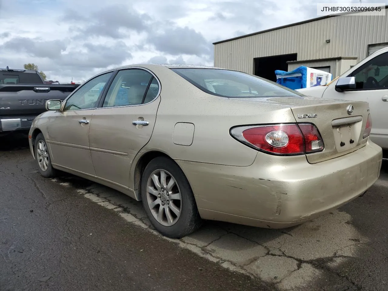 2003 Lexus Es 300 VIN: JTHBF30G530096345 Lot: 47824614