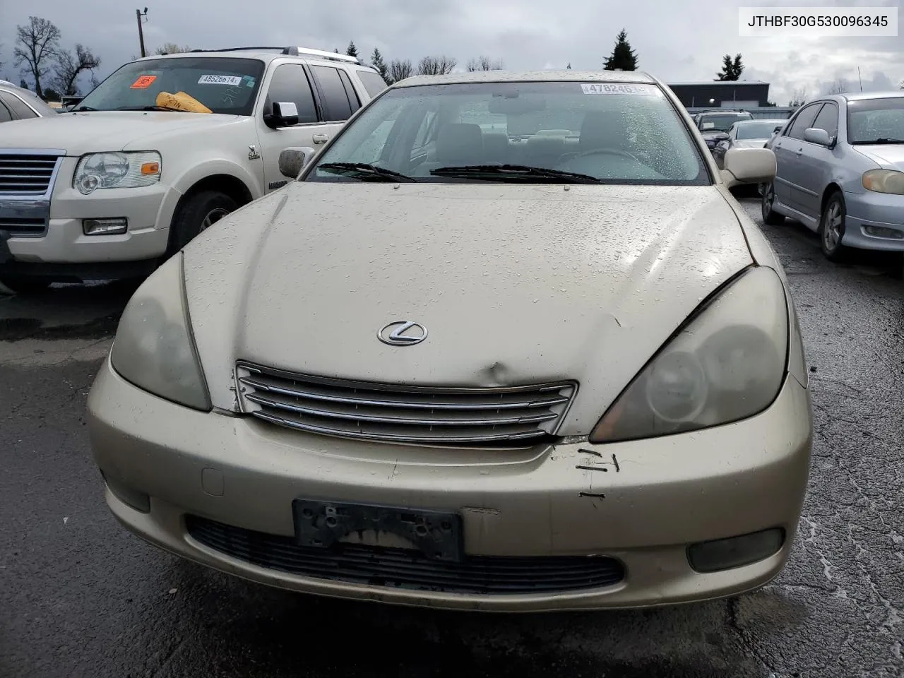 2003 Lexus Es 300 VIN: JTHBF30G530096345 Lot: 47824614