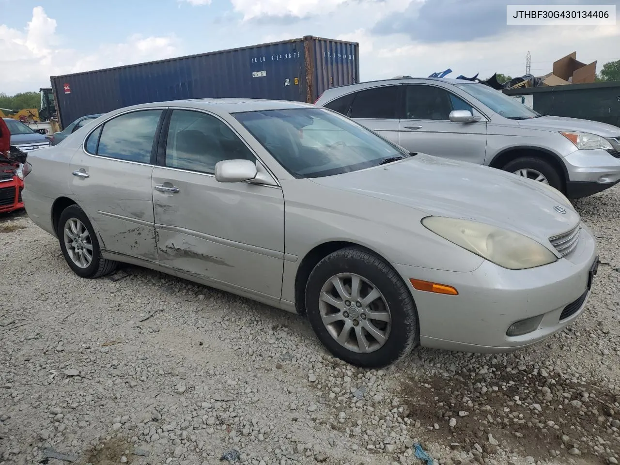 2003 Lexus Es 300 VIN: JTHBF30G430134406 Lot: 54253344